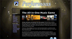 Desktop Screenshot of performous.org